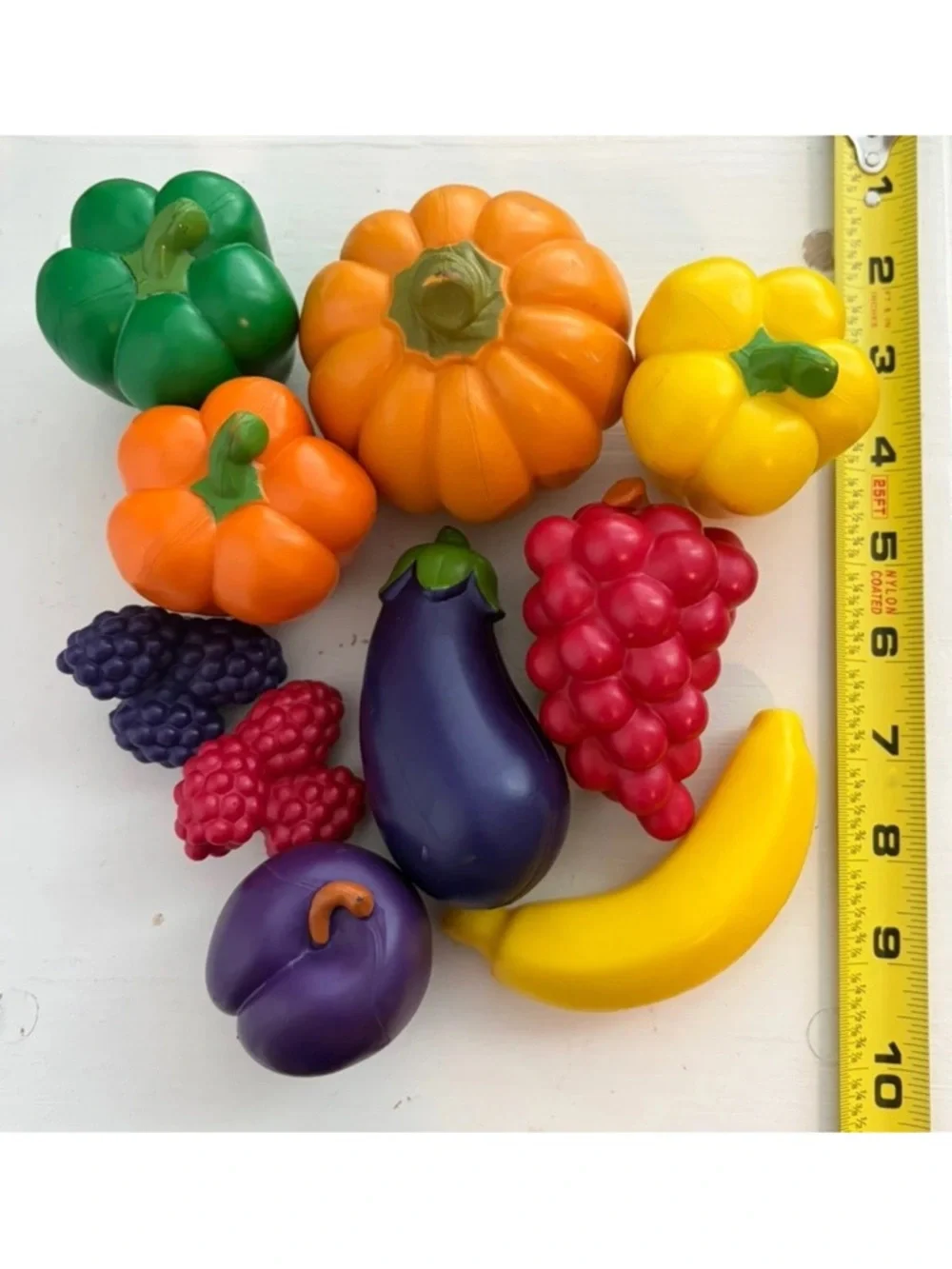 Learning Resources Color Sorting Farmers Market Toy Fruits Vegetables Play Lot